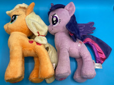 Hasbro My Little Pony 10" plush Applejack Twilight Sparkle stuffed animals 2013