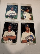 1989 Ken Griffey Junior Mother’s Cookies Rookie 4 Card Set. rookie card picture