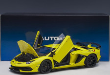 AUTOart 1/18 Lamborghini Aventador SVJ Yellow...