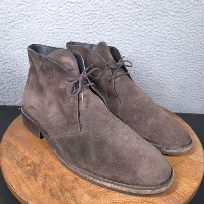 Thursday Boot Co Scout Chukka Boot Men's 10.5 Ash Suede Leather Rubber Sole
