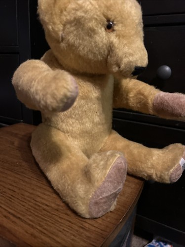Vintage Karussell Teddybär verbunden Mohair 18 Zoll kalte Augen Glas?? - Bild 7 von 21