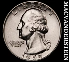 1959-D Silver Washington Quarter-Choice Gem BU Lustrous No Reserve #i6677