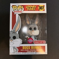 Funko Pop! Looney Tunes - Bugs Bunny Flocked # 307 (Target Exclusive)