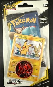 Sun & Moon Team Upプロモパック　ピカチュウ　英語版　未開封 Pokemon Sun and Moon Team Up Booster Pack | eBay