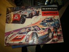 Märklin Sprint Rennbahn mit Fahrzeugen und extra viel Zubehör -DACHBODENFUND- !