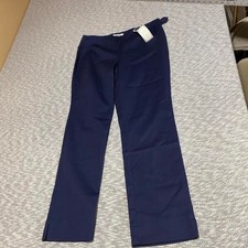 Charter Club blue pants tummy slimming slim leg Ankle Size 4 petite. SKU-A835