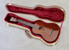1950'S Martin Style 1T Tenor Ukulele W/ Crossrock Tweed Case Excellent Condition