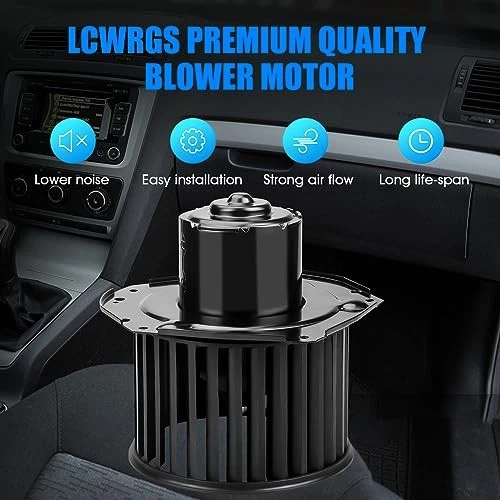 Blower Motor with Fan for Chevy S10 Astro Blazer GMC Safari 1994-2005 - Image 2 of 4