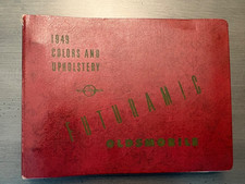 Original 1949 Oldsmobile Colors And Upholstry Showroom Catalog Original 1949 Oldsmobile Colors And Upholstry Showroom Catalog