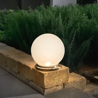 Solar Leuchtkugel Liana 30 Multicolor Fernbedienung Edelstahl-Halterung 102659