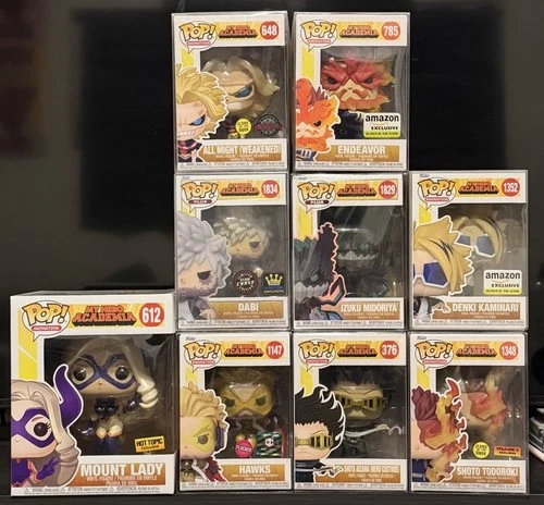 Funko Pop! Vinyl: My Hero Academia Lot Of 9