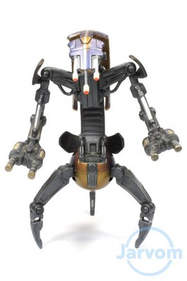 Star Wars 3.75'' TPM Episode 1 Droideka Destroyer Droid Loose Complete