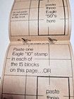 Eagle Stamp Savings Book unused! rare! MINT Condition-no tears- creases-or marks — photo 5