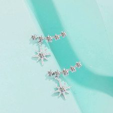 1.6ct Round Cut Lab‑Created Diamond Test Pass VVS1/D/Excellent Star Earrings
