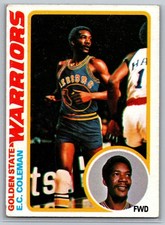 1978-79 Topps #12 E.C. Coleman Vintage Golden St. Warriors
