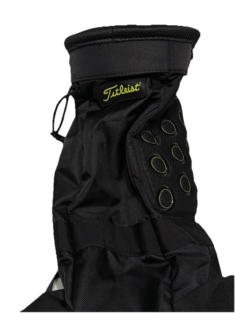 Titleist × SCOTTY CAMERON ゴルフ ジャケット 黒 XL Scotty Cameron 2018 Club Cameron Titleist Sunday Golf Bag Black