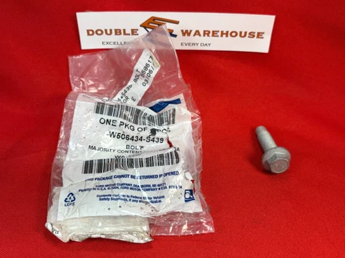 NOS OEM Ford W506434-S439 Lower Impact Bar Bolt