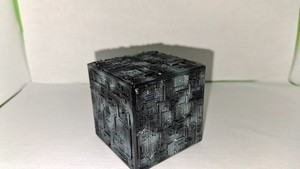 Micro Machines StarvTrek Borg Cube Galoob Vintage USED No Stand