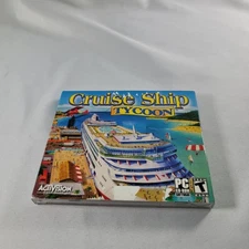 Cruise Ship Tycoon PC CD-ROM Game (Activision, 2003)