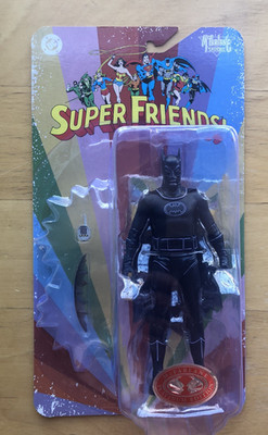 McFarlane DC Retro Super Friends Batman Phantom Zone Red Platinum Chase Wave 16