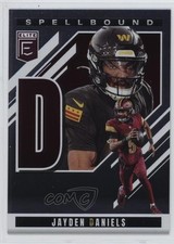 2025 Panini Donruss Elite Spellbound Lavender Jayden Daniels #8 03k9