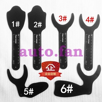 1 set dental photo contrast black background board #md