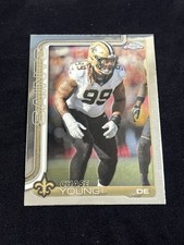 2025 Topps Chrome Football Chase Young #220 Saints