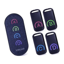 Key Finder with Thinner Receivers  Advanced Fabric Remote 80dB RF Item Loca...