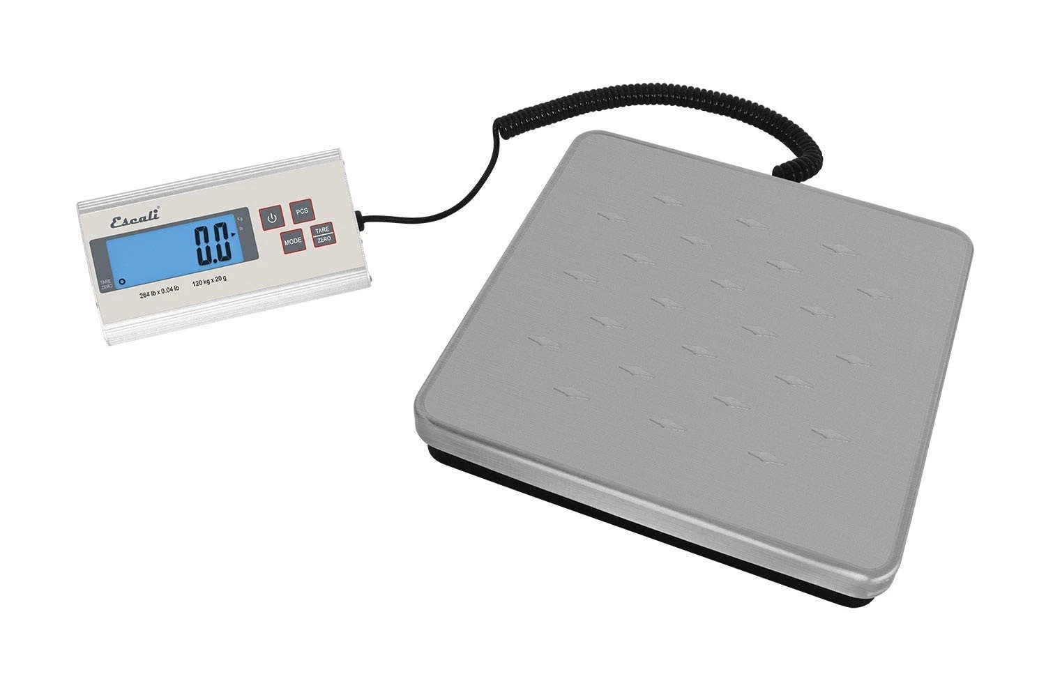 Escali Granda Platform, 264 Lb / 120 Kg Variation Scale, 1x1, Silver