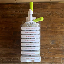 Brieftons 7-Blade Counter Top Spiralizer Manual, Interchangeable Blades, Storage