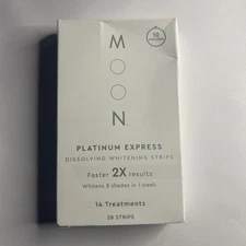 Tiras blanqueamiento dental platino express peroxido aceites viaje cuidado 