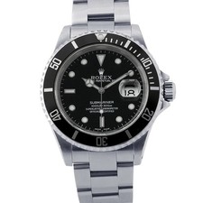 Rolex Rolex Submariner Date 16610 Stainless Steel 40mm Black Dial Automatic #TZW580