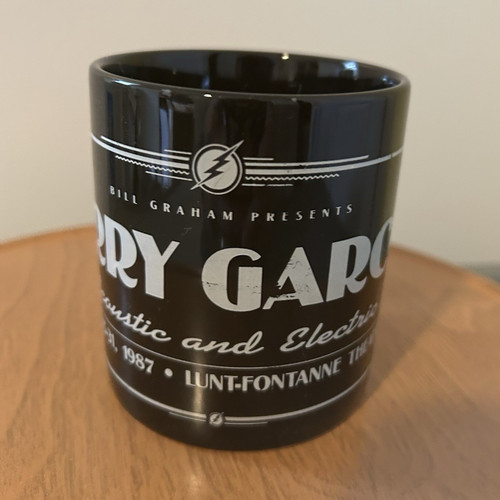Jerry Garcia 1987 Lunt-Fontanne Theatre NYC Concert Coffee Mug Grateful Dead