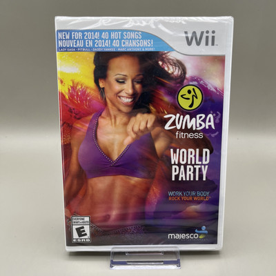 Zumba Fitness: World Party (Nintendo Wii, 2013) New Sealed