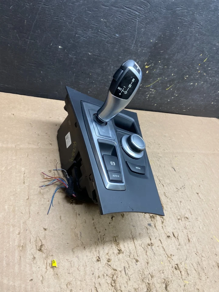 BMW X5 E70 2007 a 2013 cambio selector engranaje con interruptor de menú OEM T6254 DG Foto 2 de 4