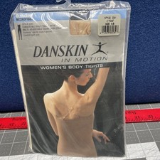 Danskin 2241 Women's Size A/B Small/Medium Lt Toast Convertible Body Tights