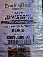 Perfect Vision EnviroReel 1000' RG6 Coax Single Solid Copper Cable CR01BSR0-05