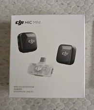 DJI Mic Mini Wireless Microphone 2 TX  1 RX Wireless Receiver for Mobile Phones