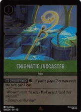 Enigmatic Inkcaster Foil 100/204 Whispers in the Well Disney Lorcana 001451