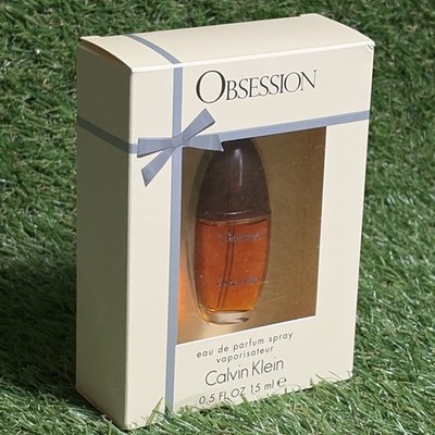 Obsession by Calvin Klein, 0.5 oz Eau De Parfum Spray for Women NIB
