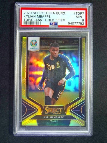 Kylian Mbapp 2020 Panini Select Kylian Mbapp Gold