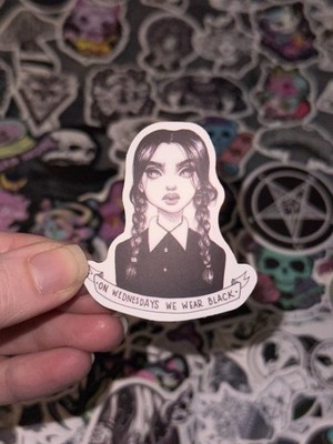 Sticker Lot 400 Stickers Horror Halloween Edger Allen Poe Gothic Skulls Goth New