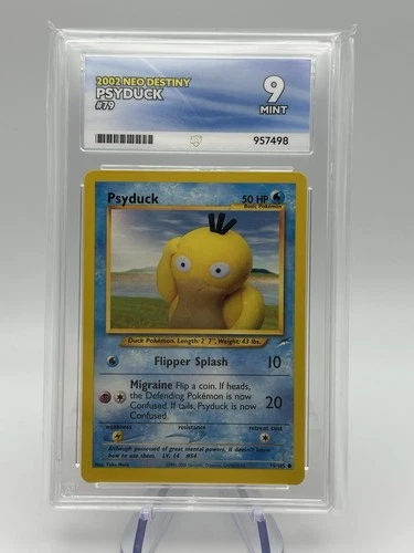 Psyduck 79 ACE graded card