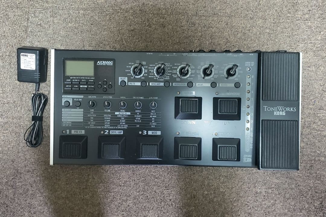 KORG TONE WORKS AX3000G 純正アダプター付 コルグ Korg AX3000G Auto-Wah Guitar Effect Pedal for sale online | eBay