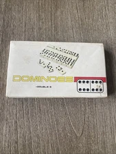 VINTAGE PUREMCO NO 38 DOMINOES STANDARD SIZE 28 TILES