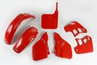 Vintage Collectible Honda Cr 250 1988 - 1989 Red UFO Fairing Plastic Set