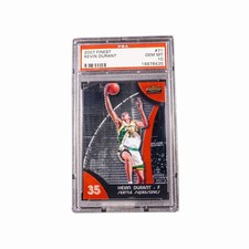 2007 Finest Kevin Durant RC#71 GEM MINT PSA 10 RARE and LOW POP !!!