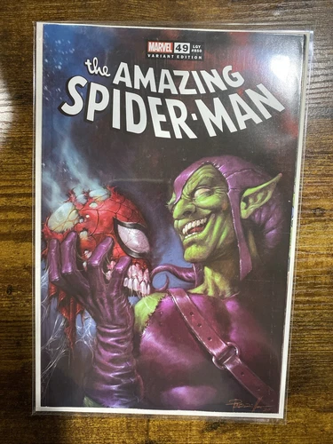 AMAZING SPIDER-MAN #49 #850 * NM+ * LUCIO PARRILLO TRADE VARIANT LTD 3000 🔥🔥🔥