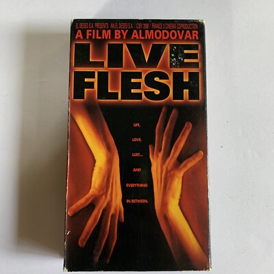 Live Flesh VHS Javier Bardem, Francesca Neril; Almodovar; SPA w/ENG SUB