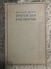 System der Philosophie by Wilhelm Wundt 1919